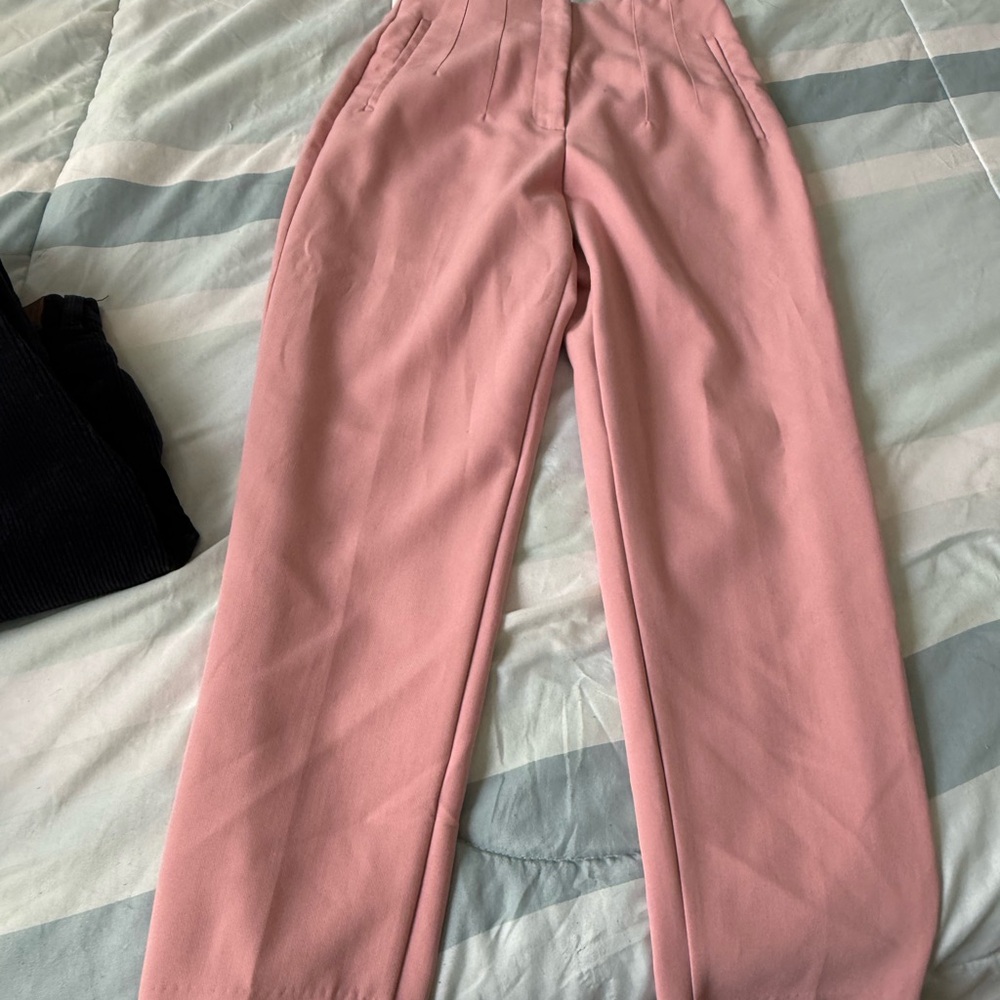 Zara Dusty Rose Trousers